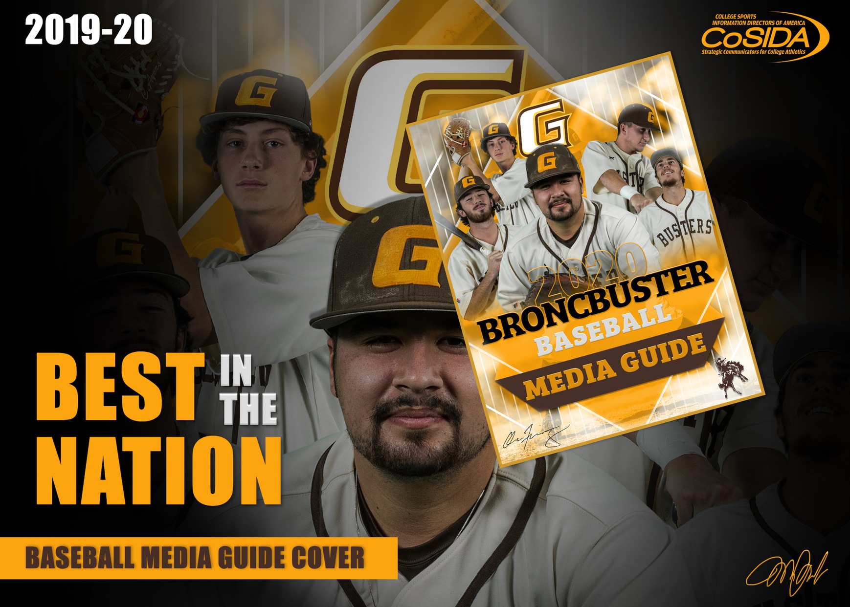 Baseball Media Guide Cover Wins National Award