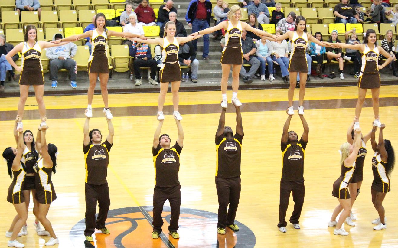 Cheer Team Finishes First in Region VI Competition
