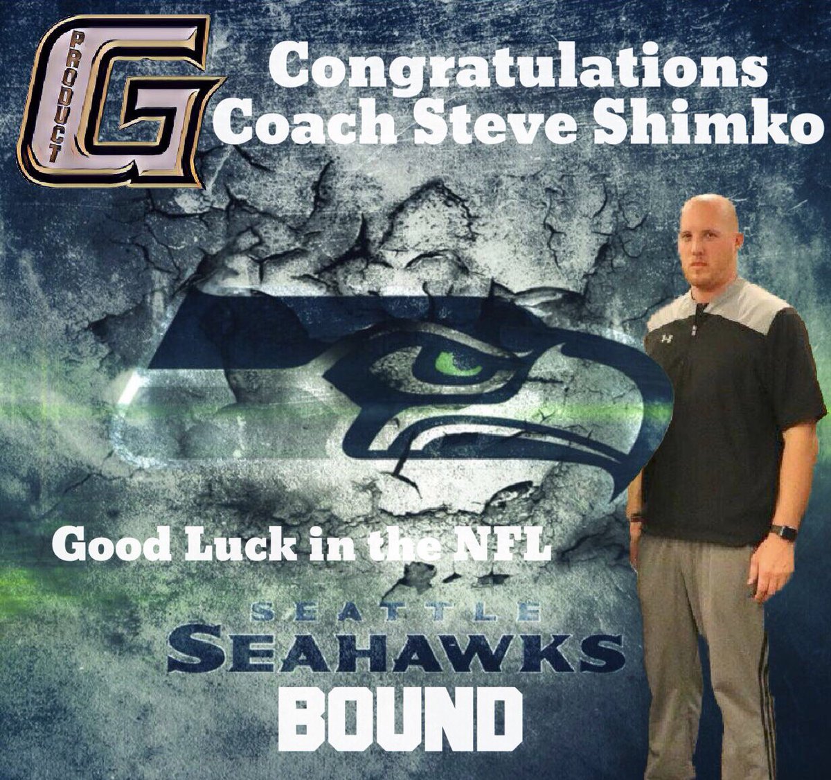 Shimko leaves Garden City for job with the Seattle Seahawks