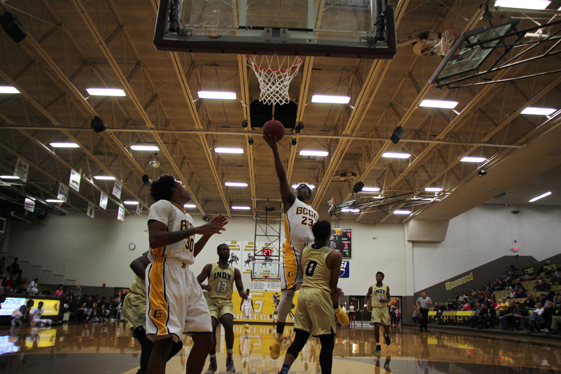 Broncbusters torch the nets in 32-point win over Independence