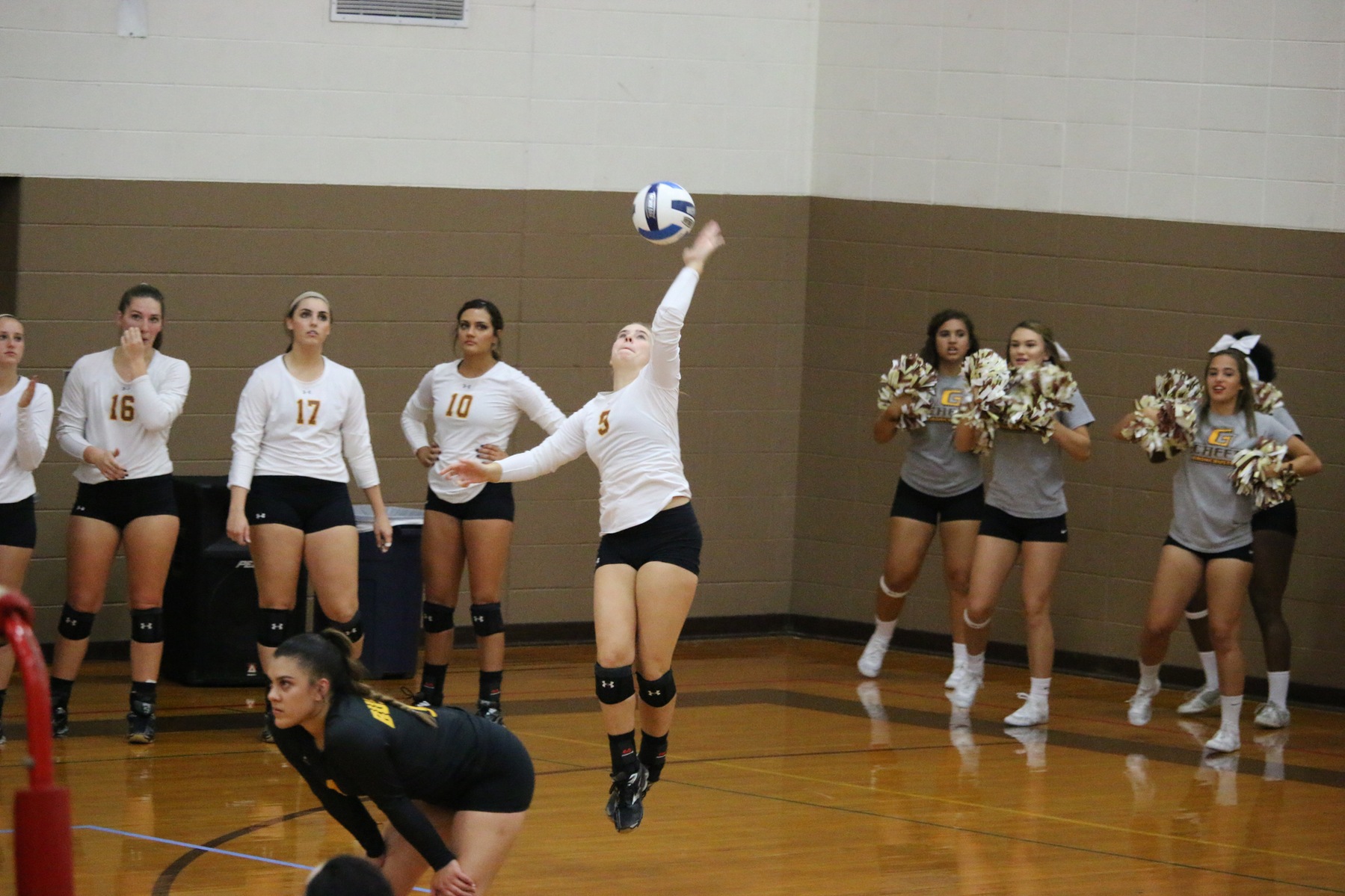 Broncbuster volleyball wins two out of three