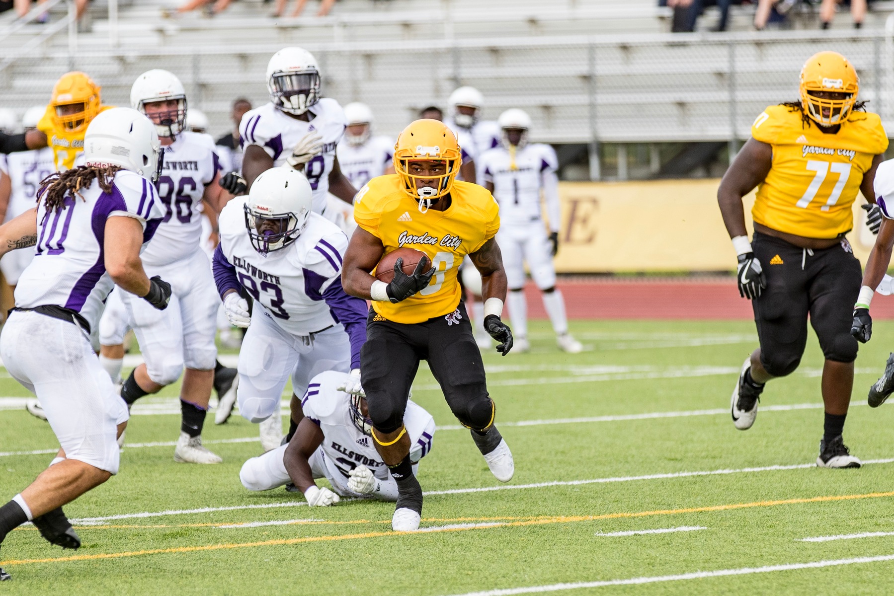 Running into the night; Broncbusters dominate Ellsworth