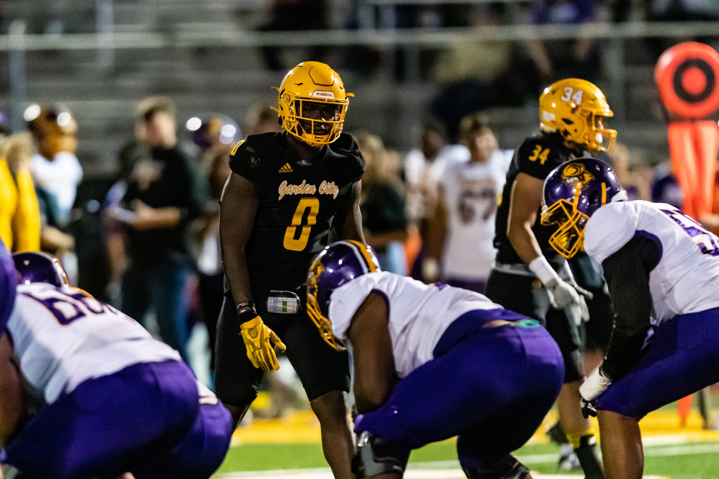 Broncbusters produce eight sacks and three turnovers in rout of rival Dodge City