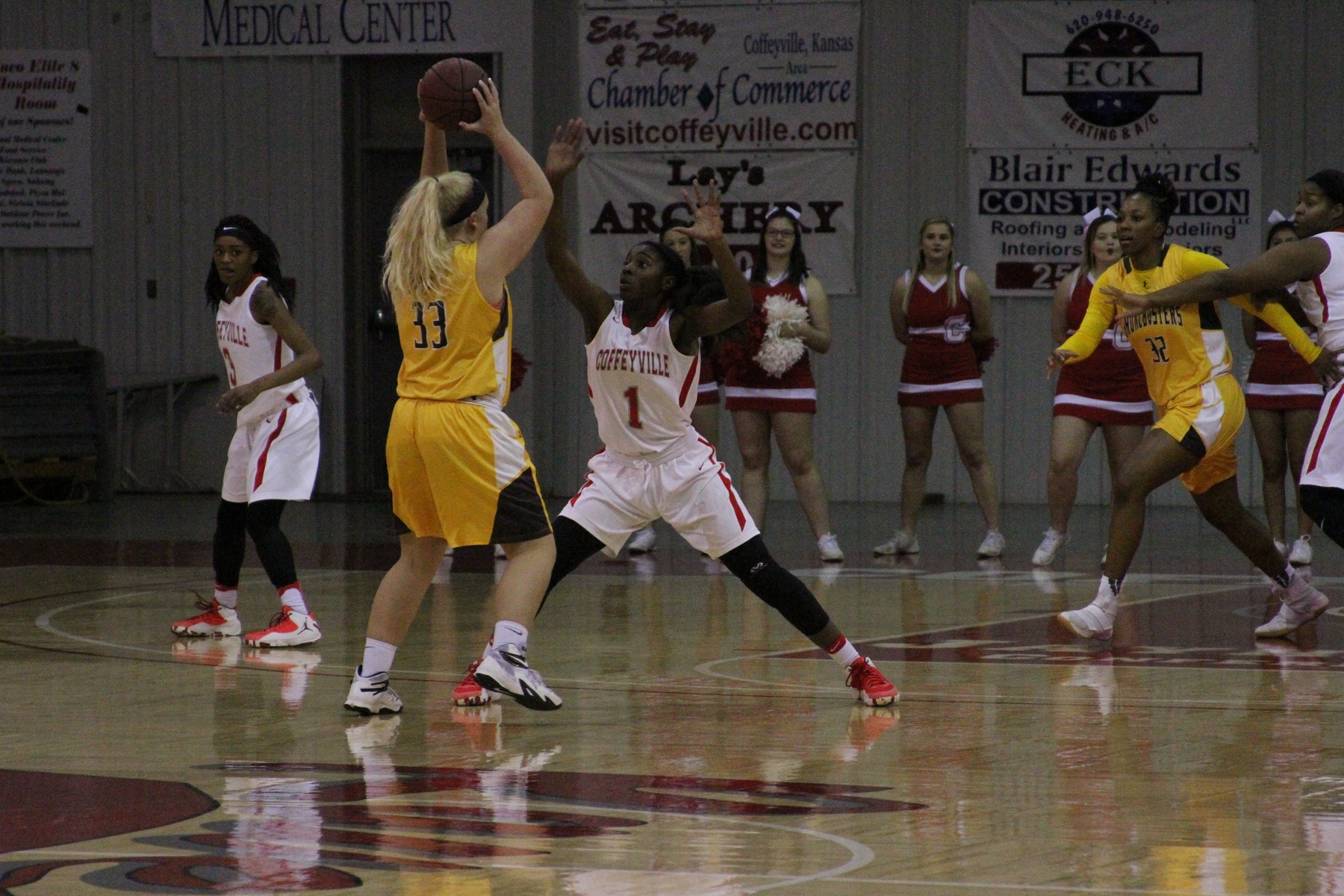 Broncbuster women drop road showdown with Coffeyville