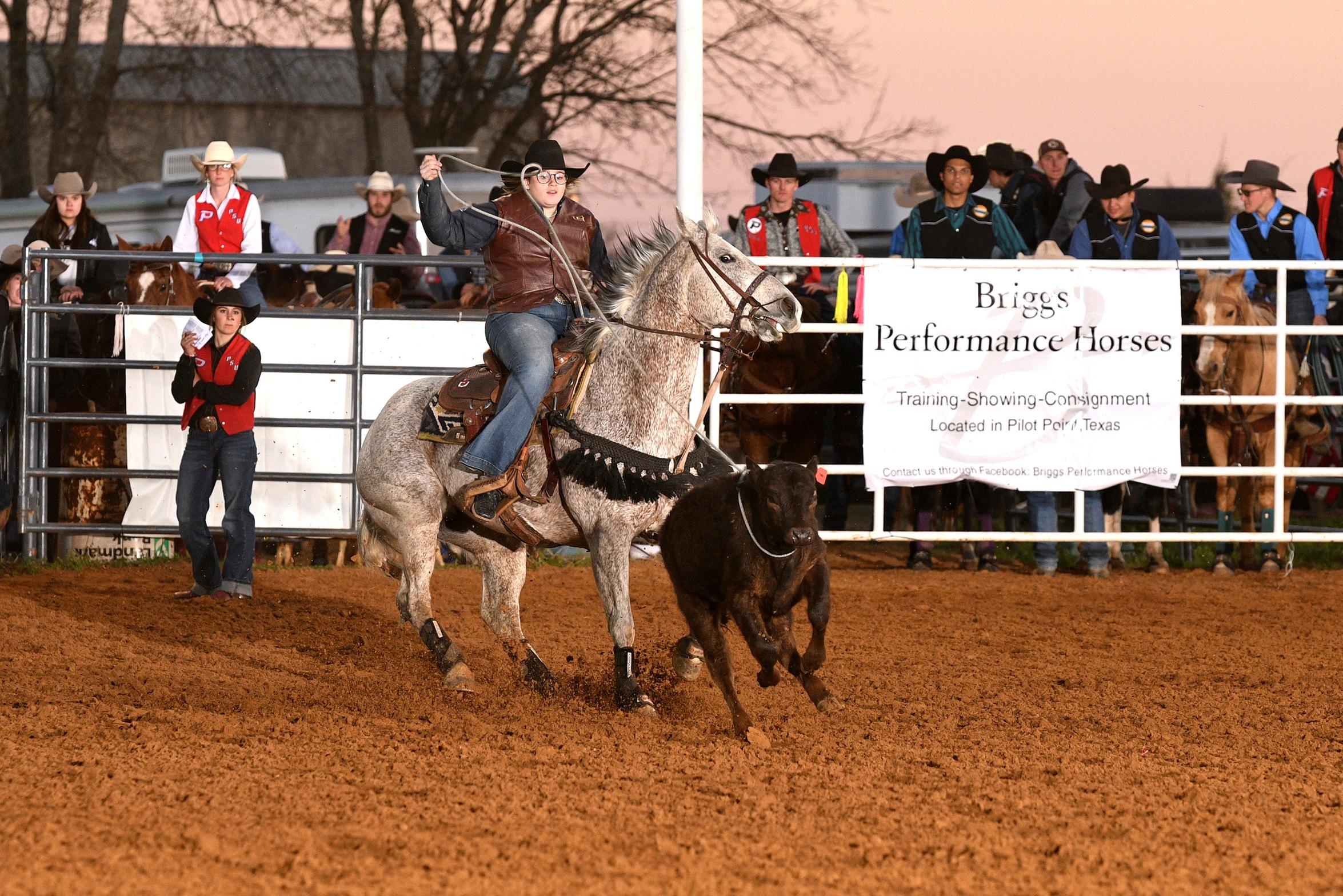 Broncbuster women with a strong showing at Southeastern Oklahoma State Rodeo