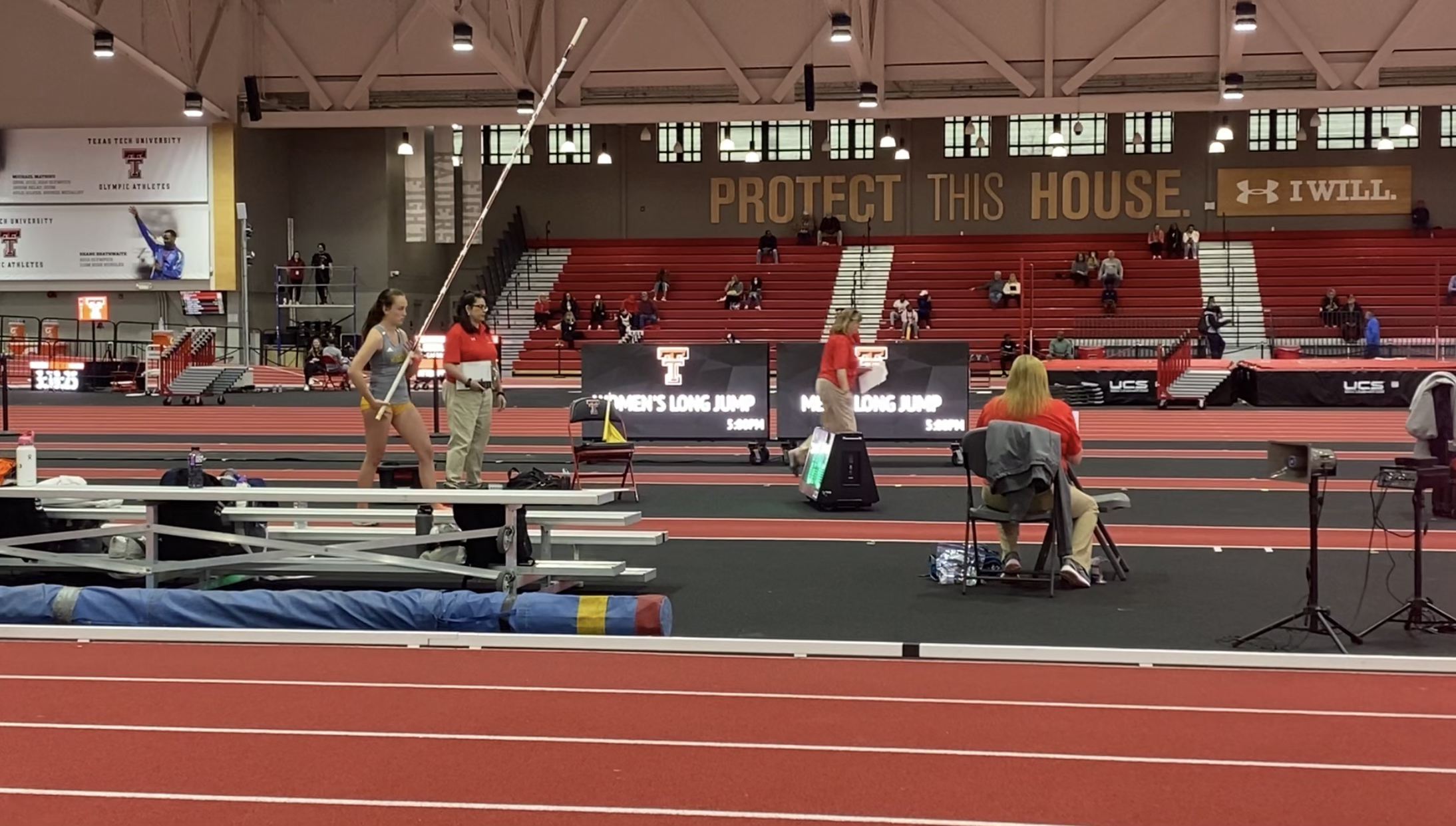 Two qualify for indoor nationals at Corky Classic