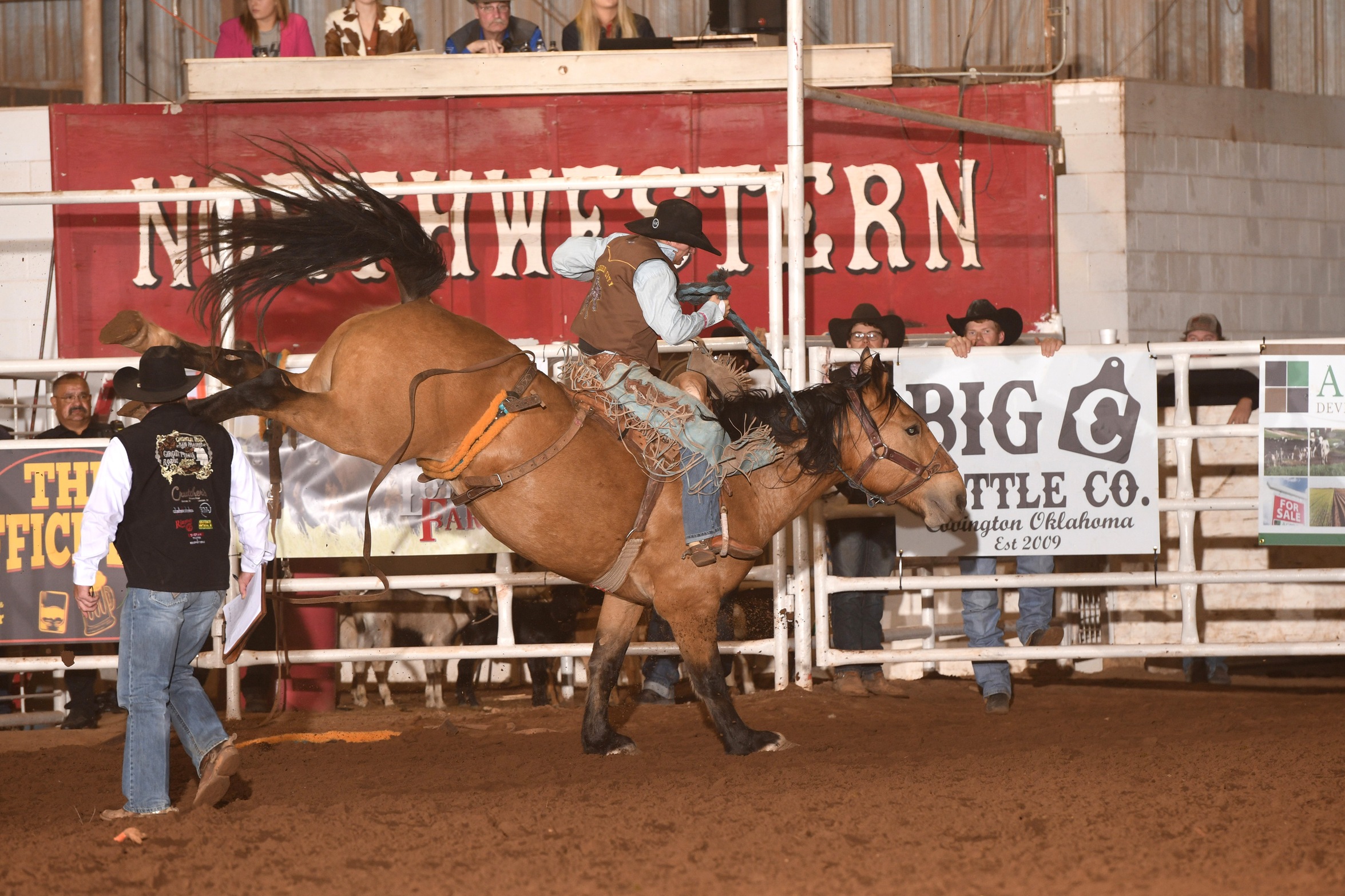 Broncbuster men's rodeo with a strong showing at Northwestern Oklahoma State