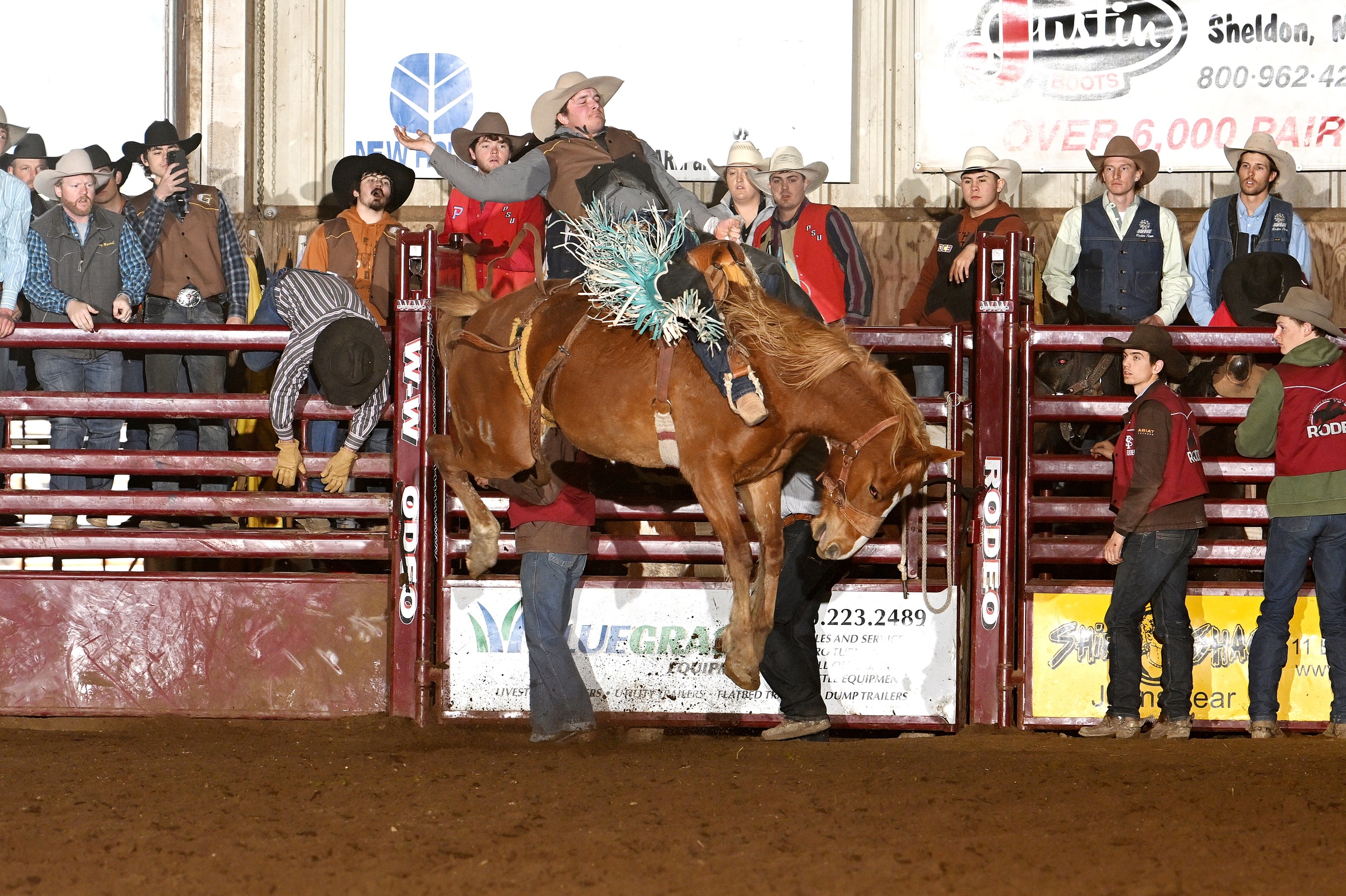 Broncbusters compete at Fort Scott Rodeo