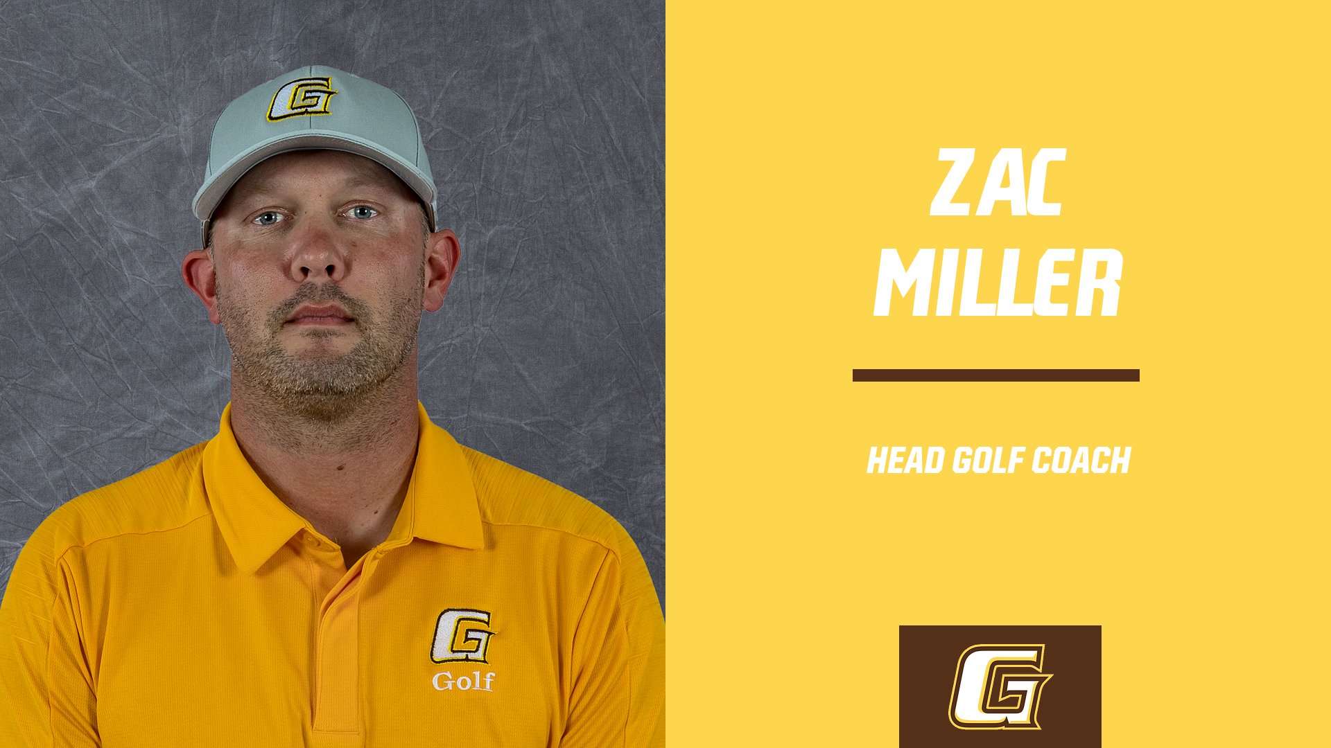 Zac Miller Named Head Women's Golf Coach