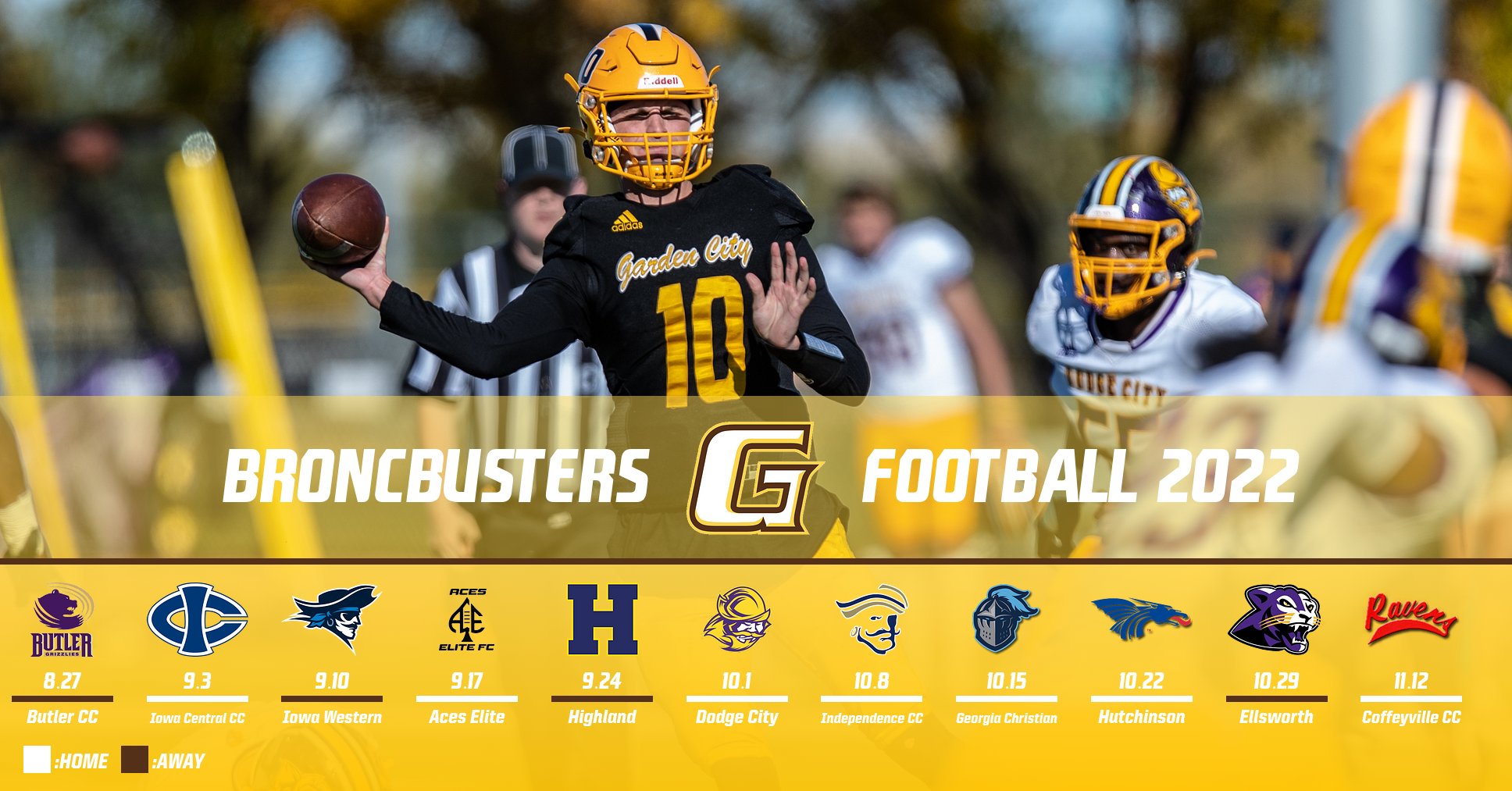Broncbusters unveil 2022 football schedule